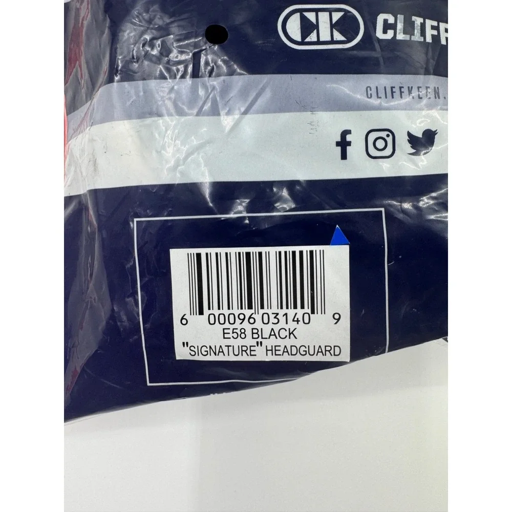 New Cliff Keen The Signature Wrestling Headgear Unisex‎ Black Face Protection